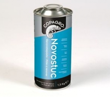 Copagro novostuc pasta bruin + verharder 830ml