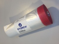 Storch Cover Quick folie, rode tape 140cm x 33m