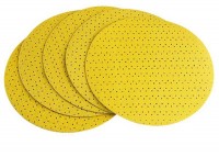 Flex geel velcro schuurpapier Ø225mm K60